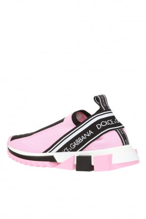 Dolce & Gabbana PINK ‘Sorrento’ slip-on sneakers
