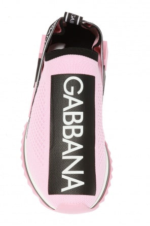 Dolce & Gabbana PINK ‘Sorrento’ slip-on sneakers