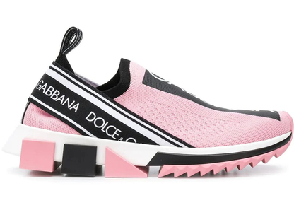 Dolce & Gabbana PINK ‘Sorrento’ slip-on sneakers